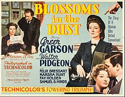 Archivo:Blossoms in the Dust lobby card