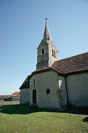 Archivo:Bonvillars - clocher de l'église