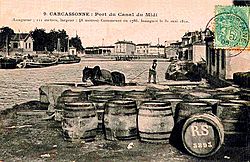Archivo:Carcassonne port du Canal du Midi