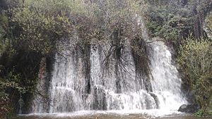 Archivo:Cascada de la Ruta del agua en Bacares