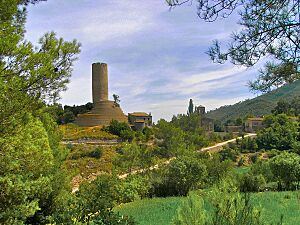 Archivo:Castell i església de Coaner