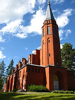 Church of Saari in Finland.JPG