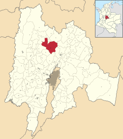 Pacho ubicada en Cundinamarca