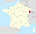 Département 68 in France 2016