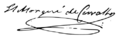 Firma del Marqués de Cerralbo