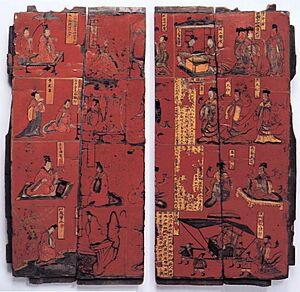 Archivo:Funerary panels, from the tomb of Sima Jinlong, 484 CE. Datong, Shanxi Province