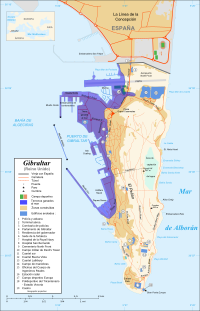 Archivo:Gibraltar map (reclaimed land)-es