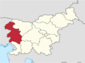Gorizia Statistical Region in Slovenia