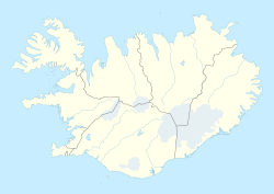 Islas Vestman ubicada en Islandia