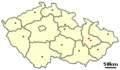 Location of Czech city Litovel