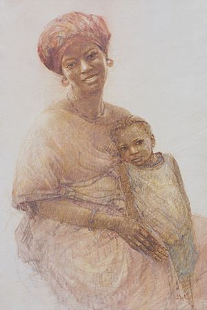 Archivo:Madre e hijo de Irene Lopez de Castro