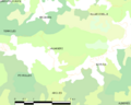 Map commune FR insee code 11402