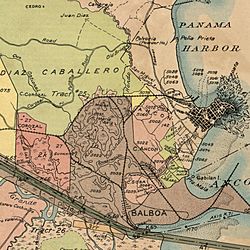 Archivo:Map of Panama City (1911)