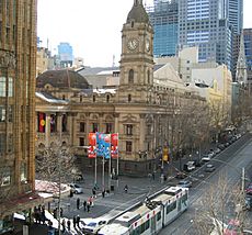 Archivo:Melbourne Town Hall-Collins Street