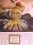 Mural de Hidalgo en PalGob.