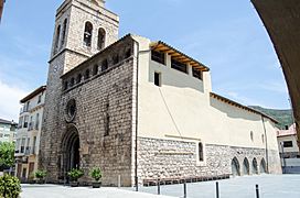 Orgañá (Lérida). Iglesia de Santa María