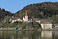 Sankt Nikola an der Donau - Pfarrhof und Pfarrkirche hl Nikolaus - Volksschule
