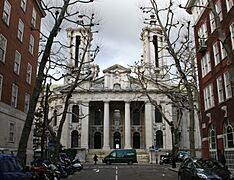 St John's Smith Square south facade