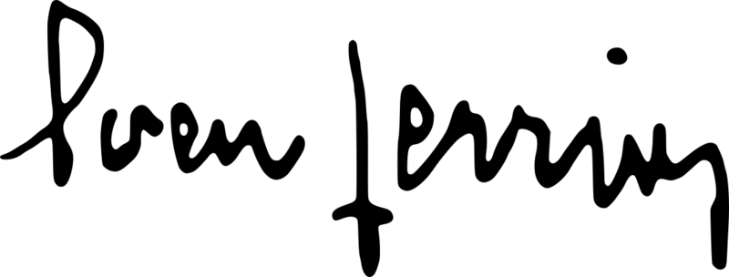 Sven Jerring signature 1952-11-28