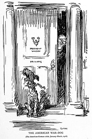 Archivo:The American War-Dog by Oscar Cesare 1916
