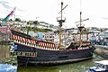 The golden hind rep Brixham