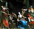 Tiarini Aquiles y las hijas de Licomedes