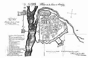 Archivo:BA.R.A-Plano de Badajoz en 1679, por Francisco Domingo