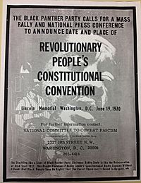 Archivo:Black Panther DC Rally Revolutionary People's Constitutional Convention 1970