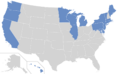 Blue Wall states 1992-2012 map