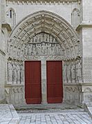 Bordeaux (33) Cathédrale Saint-André Portail royal 00