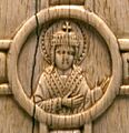 Byzantine cross ivory BZ.1937.18 (detail)