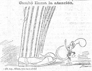 Archivo:Cambó llama la atención, de Tovar, Heraldo de Madrid, 23 de noviembre de 1918