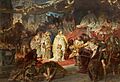 Carl Theodor von Piloty Thusnelda im Triumphzug des Germanicus