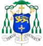 Coat of arms of Richard Williamson - mitre and crozier.svg