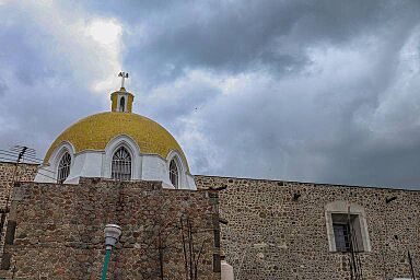 Archivo:Convento Franciscano de Chiautempan