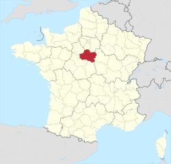 Département 45 in France 2016.svg