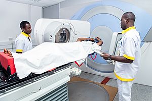 Ghanaian Radiotherapists at work.jpg