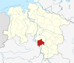 Locator map HM in Lower Saxony.svg