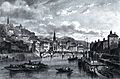 Lyon river view c1860