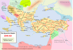 Archivo:Map Byzantine Empire 1045 2000px svg