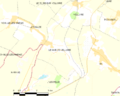 Map commune FR insee code 85105