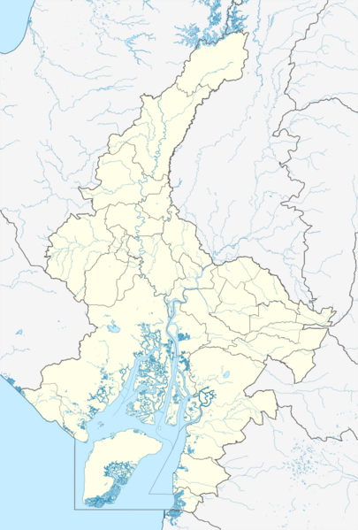 Mapa de localización Guayas