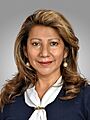 María Elena Ortega. Official portrait, 2020. Chamber of Deputies of Bolivia