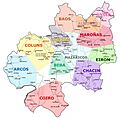 Mazaricos mapa parroquias