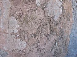 Archivo:Piedra de primera escuela en Totatiche 1725