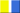 Sports flag icons - Yellow white blue.svg