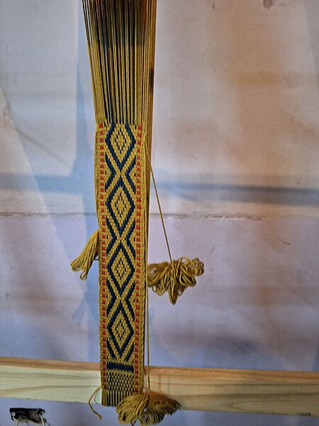Tejido Telar Mapuche