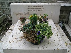 Archivo:Tombe de Michel Petrucciani