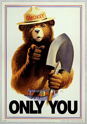 Archivo:Uncle Sam style Smokey Bear Only You