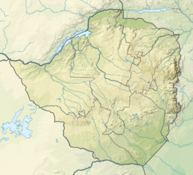 Presa de Kariba ubicada en Zimbabue